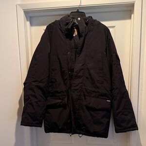 Carhartt Mens Black Anchorage Parka Jacket